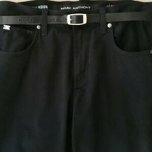 BRAND NEW Marc Anthony Straight Leg Slim Fit Men's Trousers 32" X 30"
